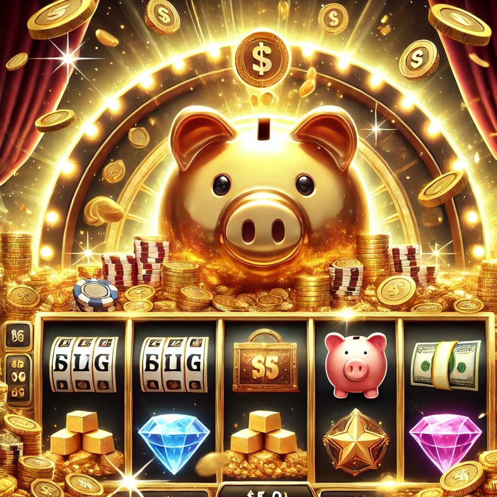 Golden Piggy Bank: Luck